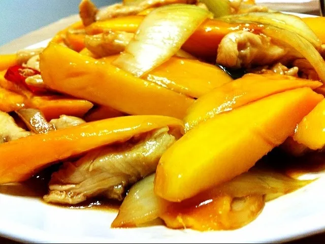 Stir-fried Chicken with Mango|Jessica Hsuさん