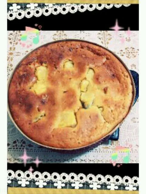 Snapdishの料理写真:サツマイモのヨーグルトケーキ♪|やのゆきさん