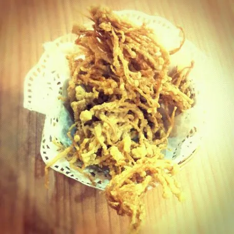 Deep fried enoki mushroom!|graceさん