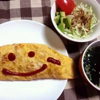 Snapdishの料理写真:オムライス☆|ぴこあいこさん