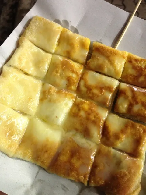 Thai pancake with cheese and egg|paramateさん