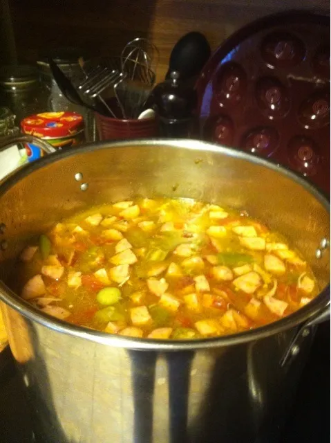 Snapdishの料理写真:Turkey & Sausage Gumbo|Terry Millerさん