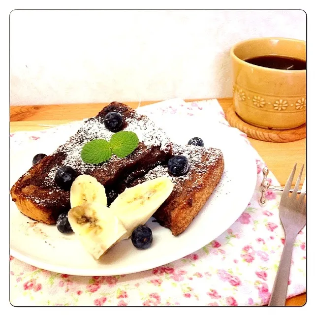 ショコラ・フレンチトースト|ひなうたさん