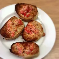 Baguette with Brruschetta|Bikeさん