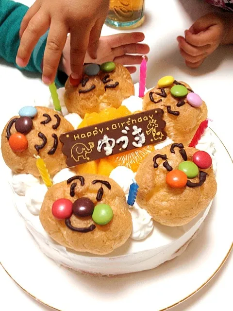 息子の誕生日ケーキ(^-^)|ちかさん