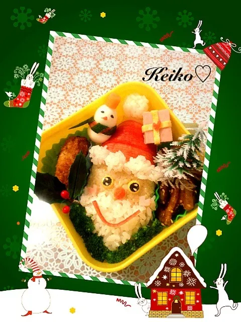 Koemiちゃんのお弁当を参考にしたサンタさん🎅|佳子さん
