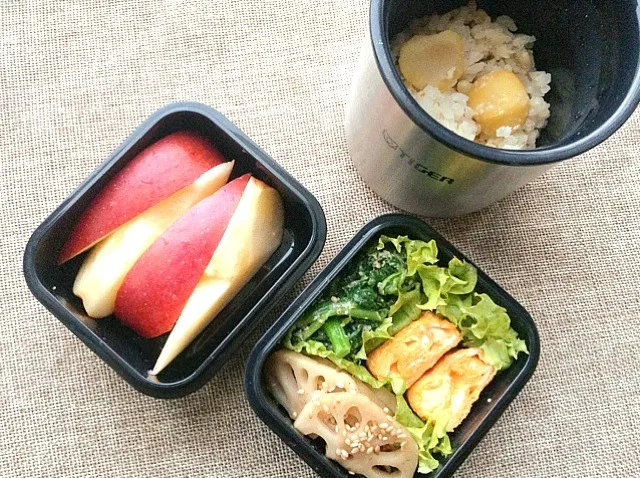 栗ごはんBENTO!!!|黒髪さんさん