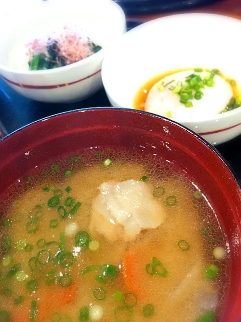 豚汁朝定食|れりさん