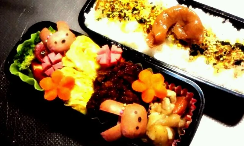 Snapdishの料理写真:旦那ちゃん弁当|あささん