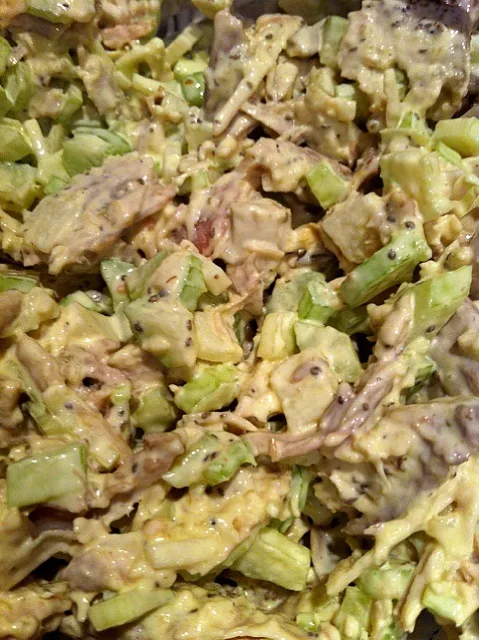 Snapdishの料理写真:Turkey and celery salad|kayoさん