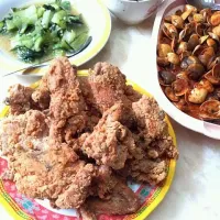 #crunchy #fried #chicken|juzuyangさん