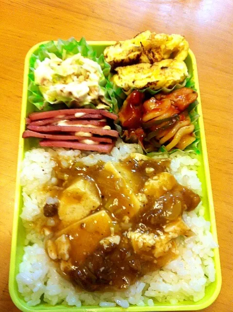 Snapdishの料理写真:塾弁当。|tomoさん