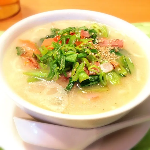 おひとり様 塩ラーメン(*^^*)|＊さくら＊さん