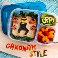 Snapdishの料理写真:PSY Gangnam Style Bento