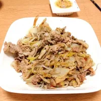 旦那さんの肉野菜たっぷり炒め⭐|正美さん