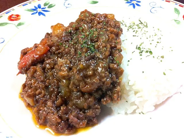 Snapdishの料理写真:大人は、ドライカレー|Chablisさん