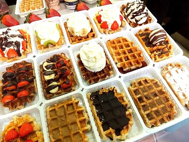 Snapdishの料理写真:waffle...|かつみんさん