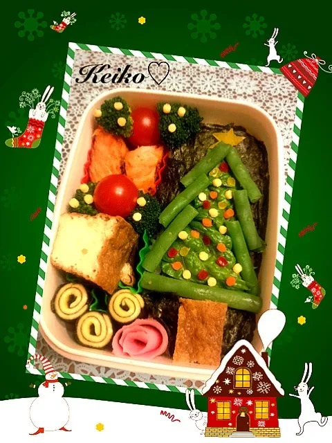 クリスマスツリー弁当🎄|佳子さん