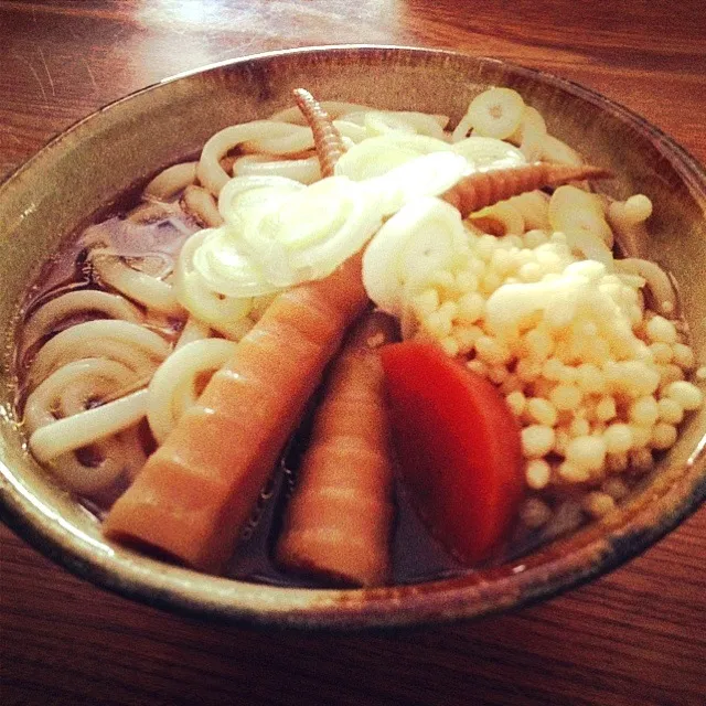 煮物の汁うどん。|tomoccoさん