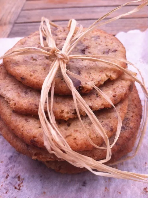 chocolate chips cookies gluten  free|Celine Cossou-Bordesさん