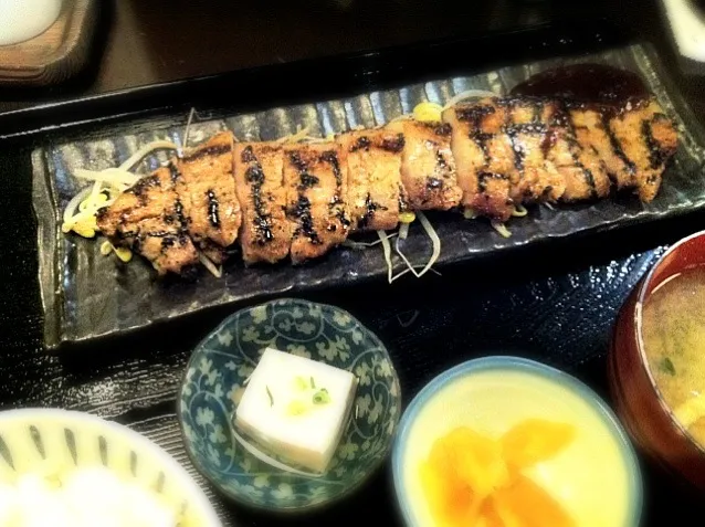 豚カルビ西京焼き定食|リフルシャッフルさん