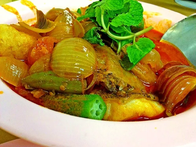 Assam Curry fish head|(=^x^=)さん