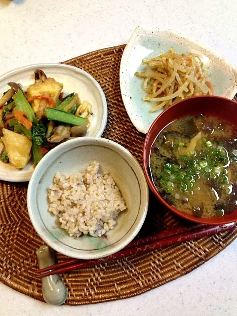 高野豆腐で味噌炒め☆夕食|Tomokoさん