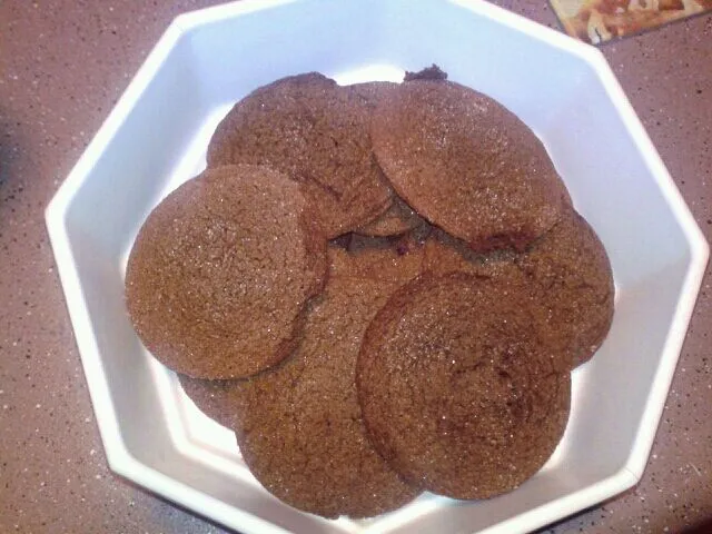 chewy chocolate cinnamon cookies|victoriaさん