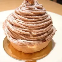 Mont blanc cake my favorite!|aikajeanさん