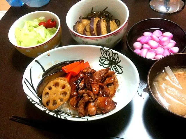 栄養満点丼ぶり☻|じゅんさん