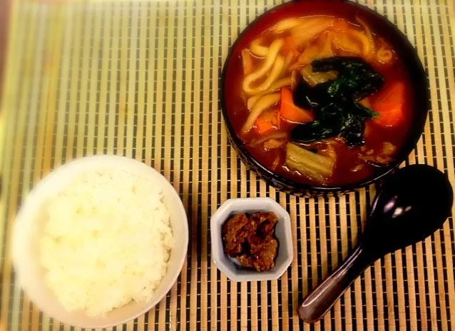 今朝の賄い  野菜どっさりカレーうどん|Cabezon.Nakamuraさん