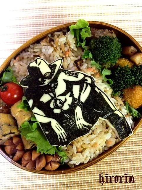 Snapdishの料理写真:ONE PIECE エース弁当|ひろりんさん