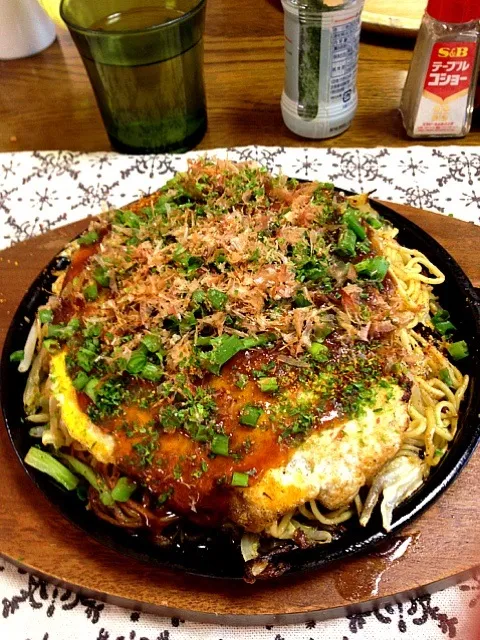 広島風お好み焼きキムチチーズ入り|cherieeeeeさん