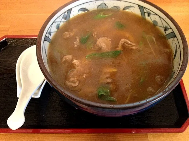 カレー肉うどん|さくさくぱんださん