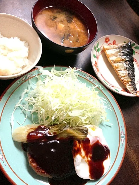 ハンバーグ定食?笑|大澤実菜さん