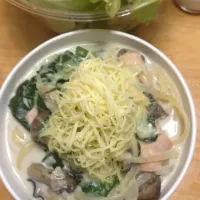 冬の魚介のスープスパゲティ|大山 かずえさん