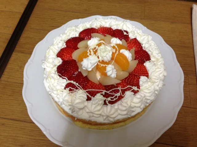 Snapdishの料理写真:誕生日ケーキ|コジママさん