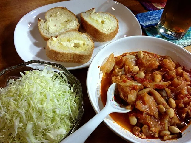 鶏肉とキャベツのヘルシートマト煮こみ🍅|すかラインさん