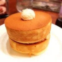 Snapdishの料理写真:スフレパンケーキ@星乃珈琲店