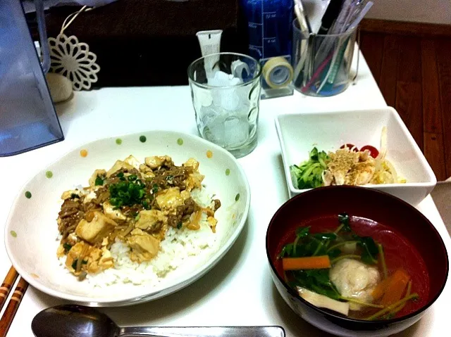 麻婆丼|ゆうきさん