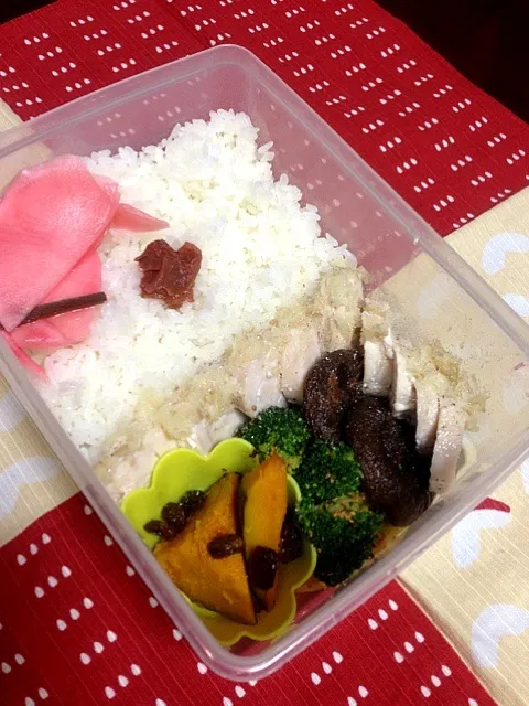 鶏ハム弁当|のりこさん