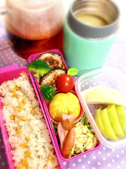 Snapdishの料理写真:いつものお弁当🍒|麻希さん