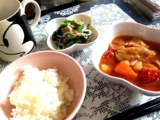 チキンのトマト煮|さとみさん