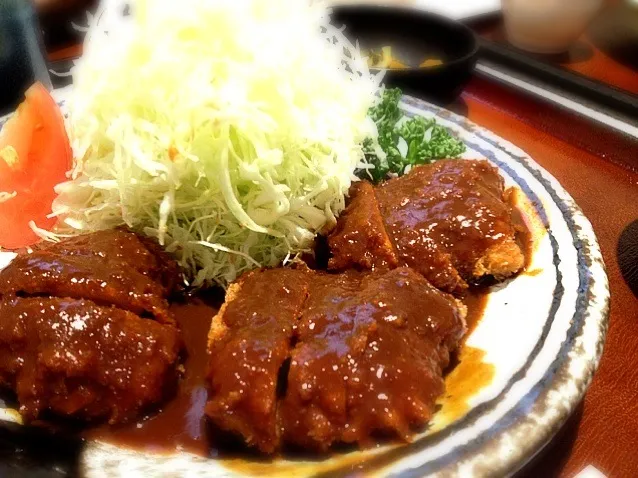 はつちょう味噌 カツ膳|竹平登司一さん