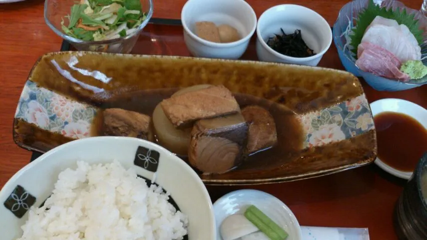 寒鰤と大根の煮付け定食|wkaoruさん