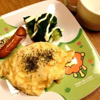 Snapdishの料理写真:オムライス♪|りえさん