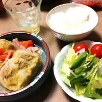 Snapdishの料理写真:夜ご飯 ロールキャベツ|たかはしさん