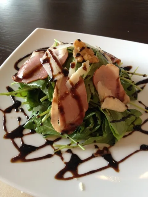 Rocket salad with smoked duck breast|Thanjiraさん