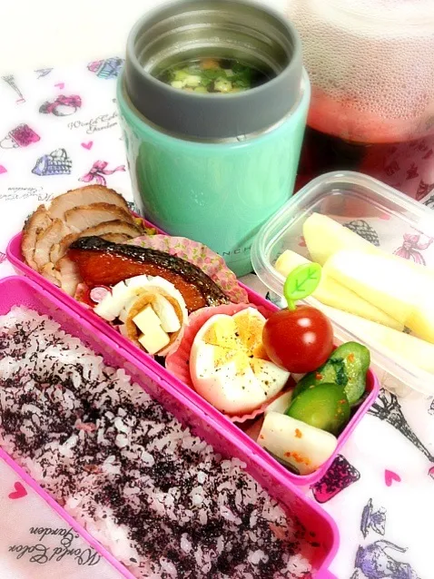 Snapdishの料理写真:いつものお弁当🍒|麻希さん