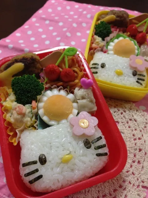 娘のお弁当〜キティちゃん弁当〜|ともみさん